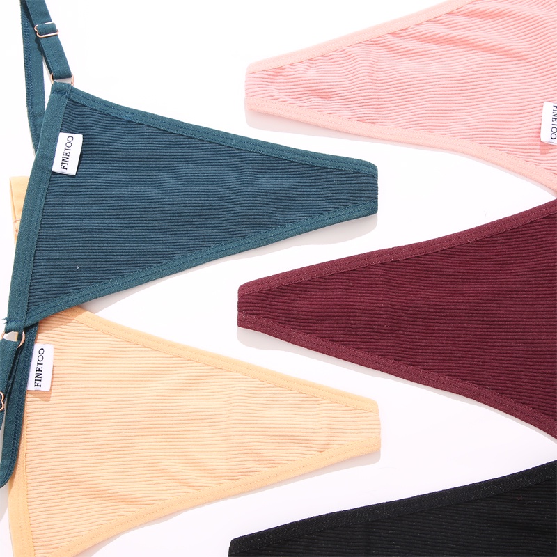 Cute Byte Quần Lót Cotton Lọt Khe Lưng Thấp Không Đường May Màu Trơn Thoáng Khí Dễ Thương