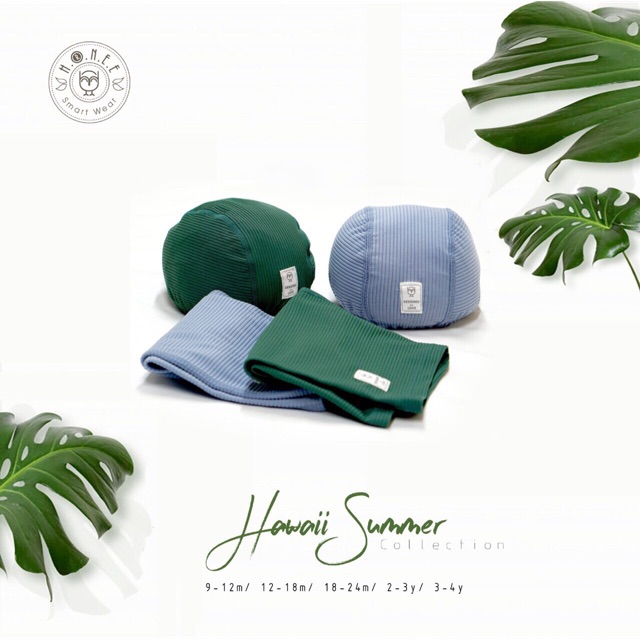 [HRNEE] SET ĐỒ BƠI BÉ TRAI KÈM MŨ