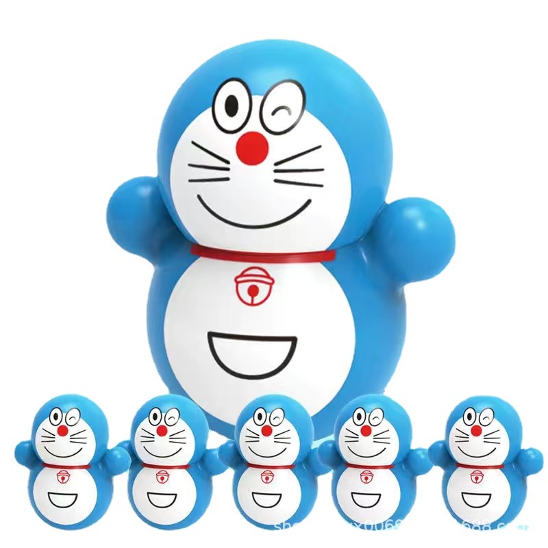 Đồ chơi lật đật HYG TOYS phong cách hoạt hình mini để bàn trang trí cho bé trai/ bé gái