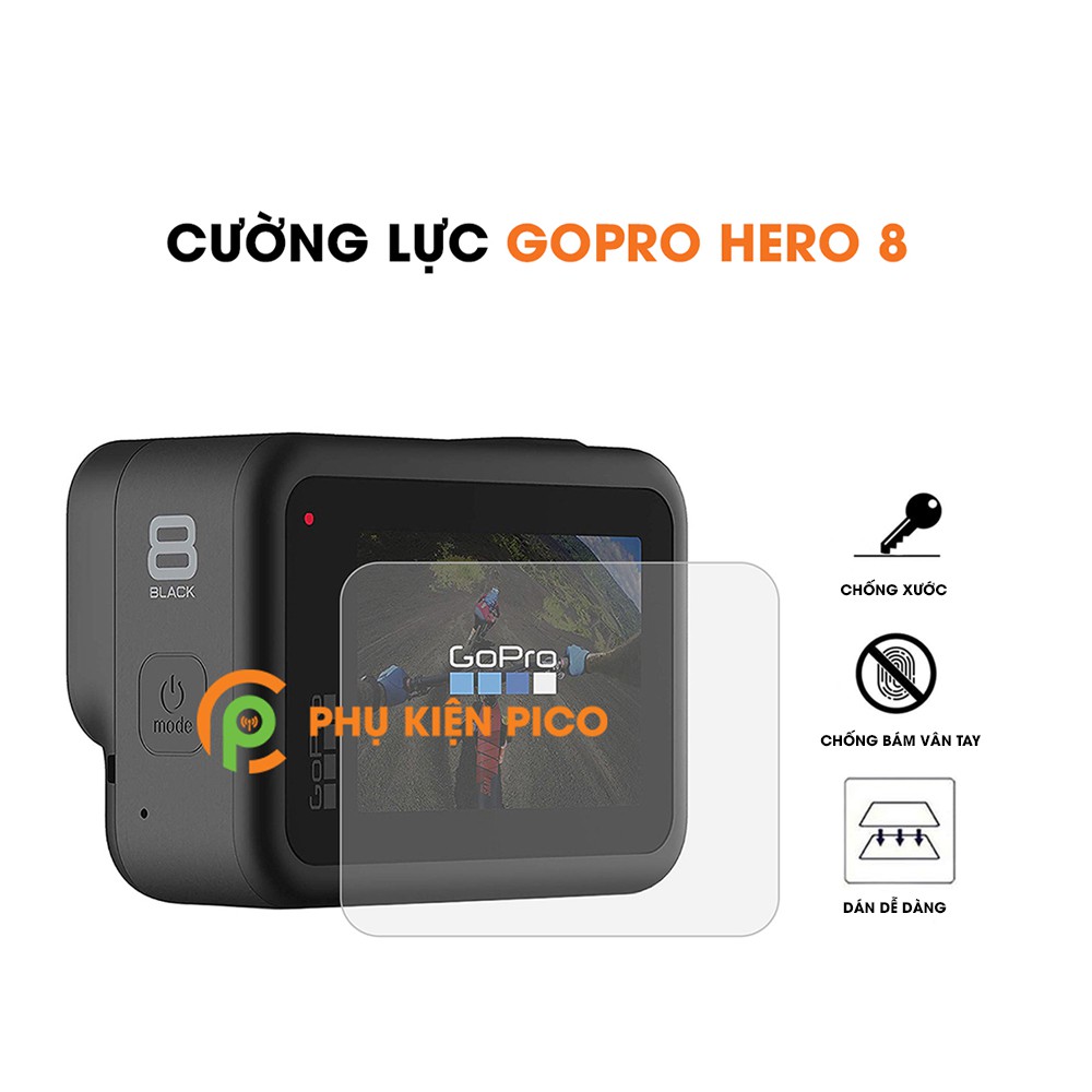 Cường lực GoPro Hero 8 độ cứng 9H chống trầy xước - Dán màn hình Gopro Hero 8