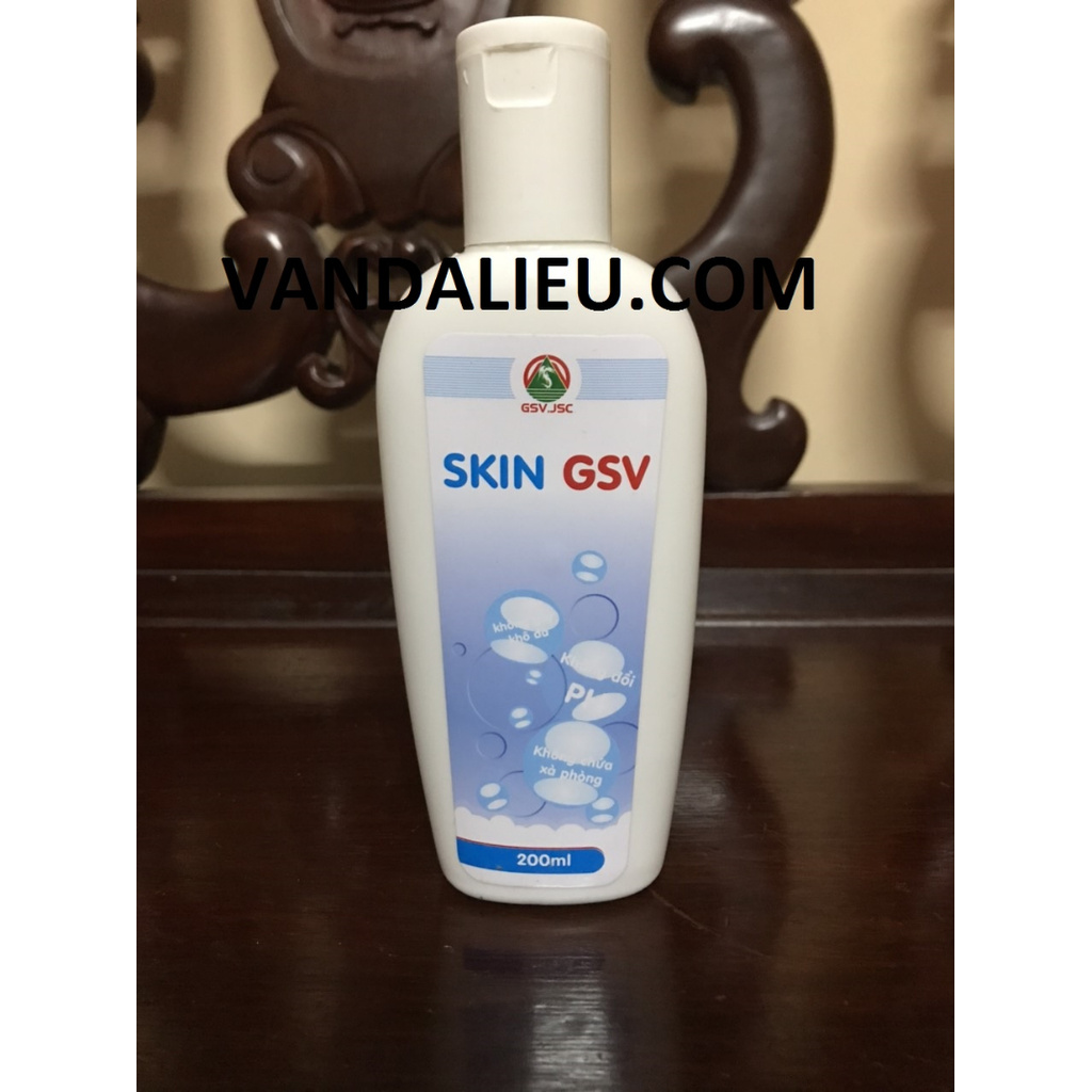 SỮA TẮM SỮA RỬA MẶT SKIN GSV 200ML. (MP2)
