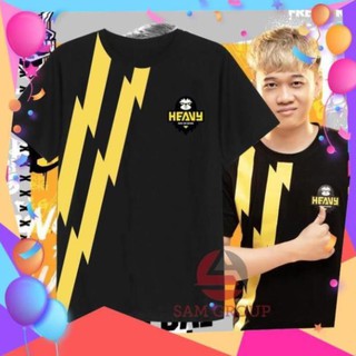 NEW  áo  Free Fire Team HEAVY - hình in cực chất .