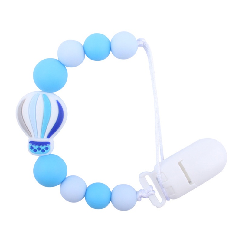 Kẹp Núm Ti Giả Bằng Silicon Hình Hoạt Hình Dễ Thương Cho Bé Sơ Sinh Mọc Răng