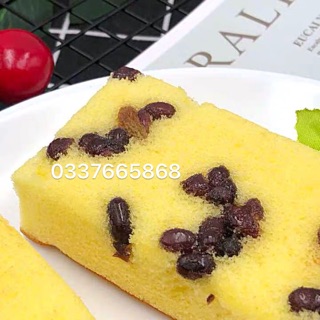 10 CHIẾC BÁNH BÔNG LAN QUE NHO ĐẬU ĐỎ