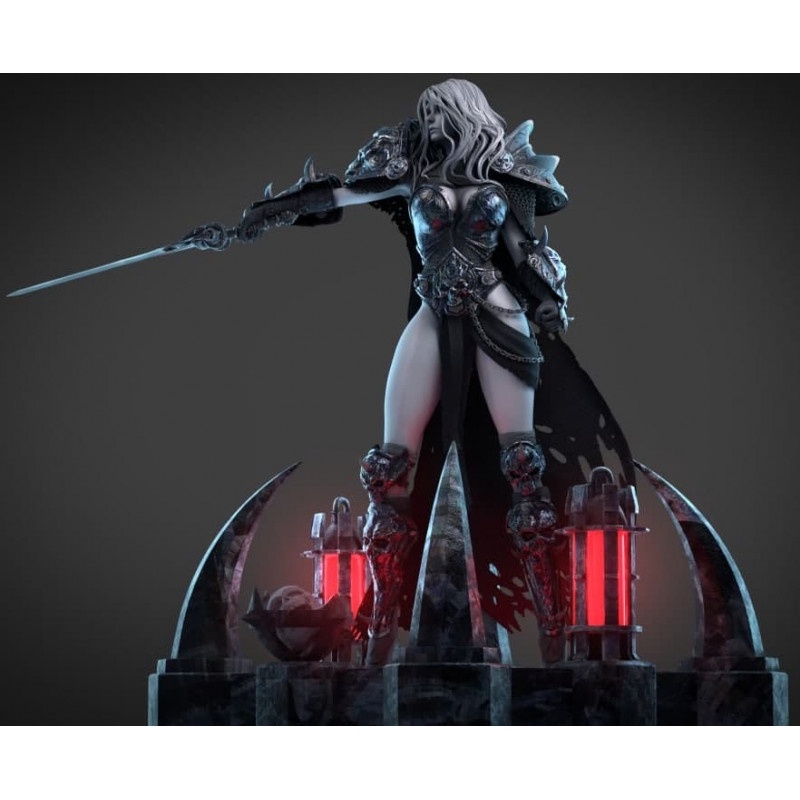 File in 3D Death Knight Lich Queen World Of Warcraft - Games