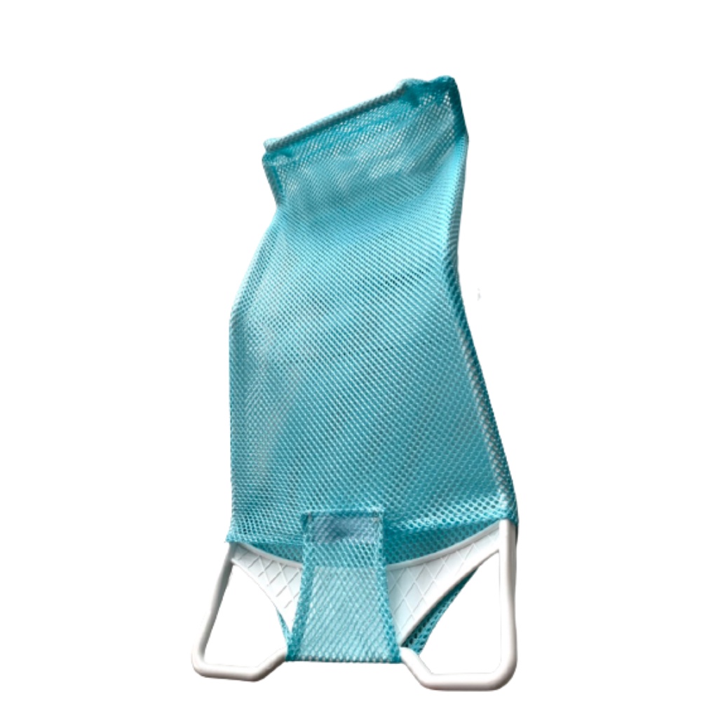 Lưới tắm cho bé sơ sinh kèm gối cho bé chất PLASTIC