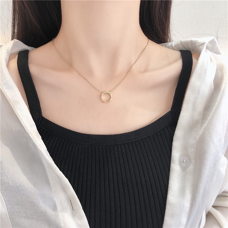 Vòng cổ choker dây xích mặt lục giác VC015 Leous Accessories