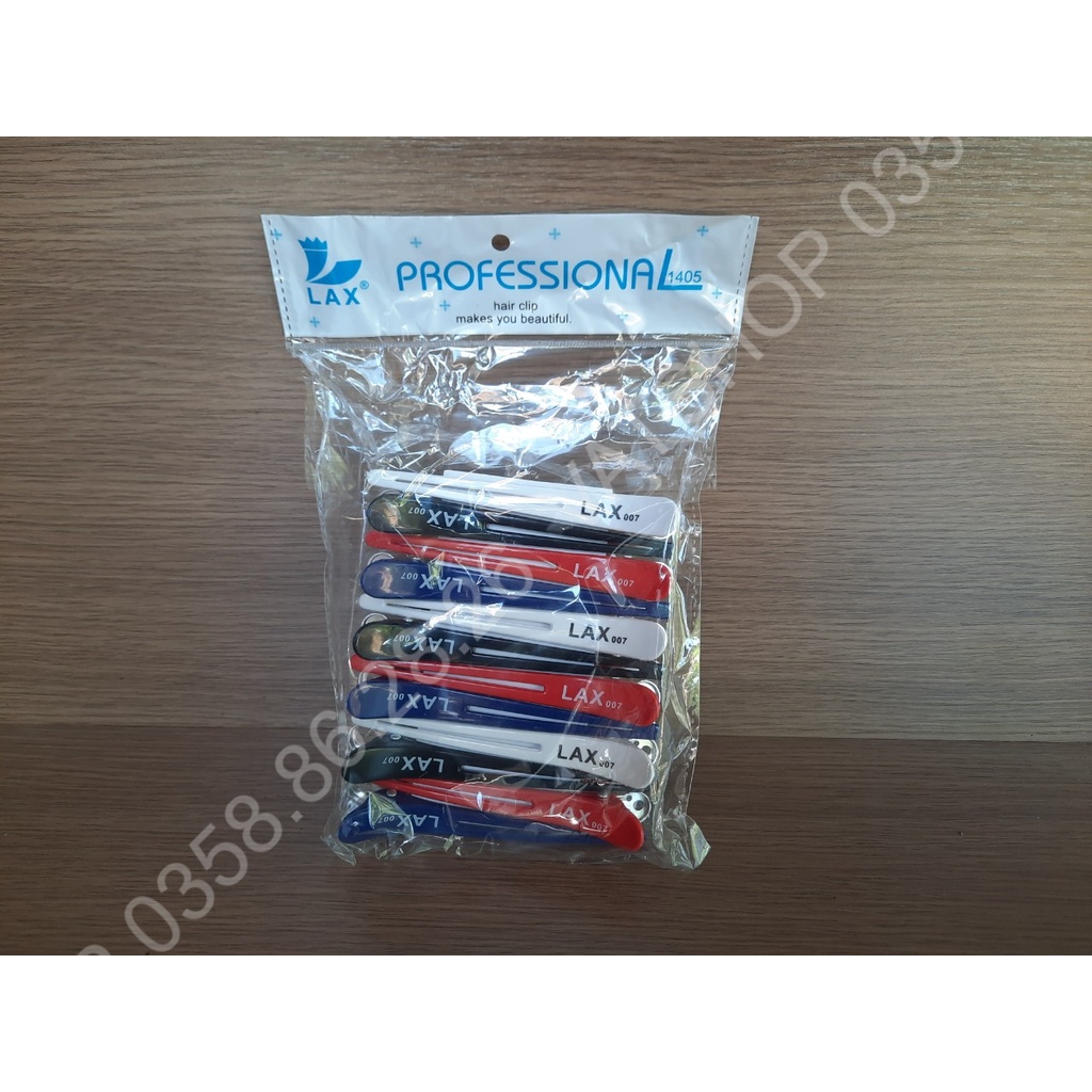 Kẹp vịt làm tóc màu ngẫu nhiên