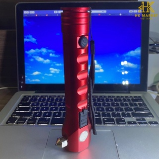 Đèn Pin 11 Chức Năng Có Còi Hú Multi-Function Flashlight Full Box