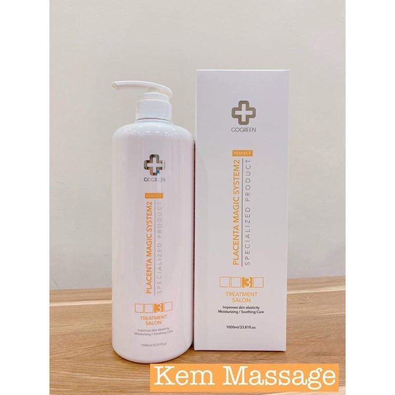 Bộ chăm sóc da cao cấp GoGreen chai lớn 1000ml