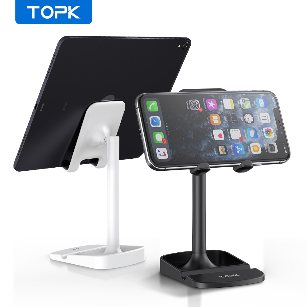 Giá Đỡ Điện Thoại / Tablet TOPK D23 Bằng Kim Loại Điều Chỉnh Được Tiện Lợi