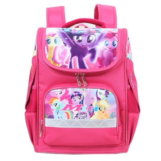 Balo chống gù lưng Miti cho bé BL11060WS ngựa Pony hồng