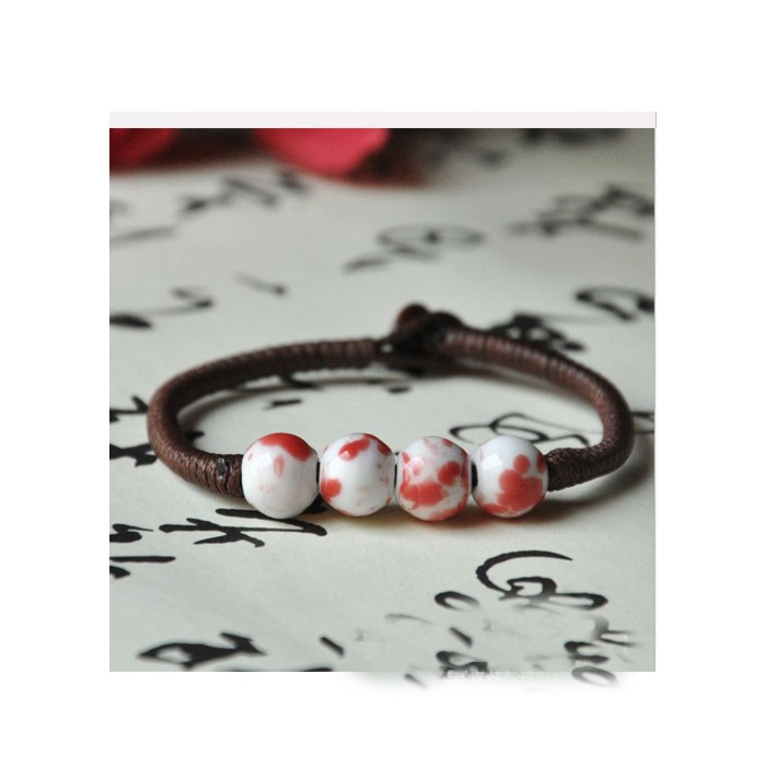 Vòng tay gốm thời trang phong cách trẻ hàng xuất Nhật VGOM20