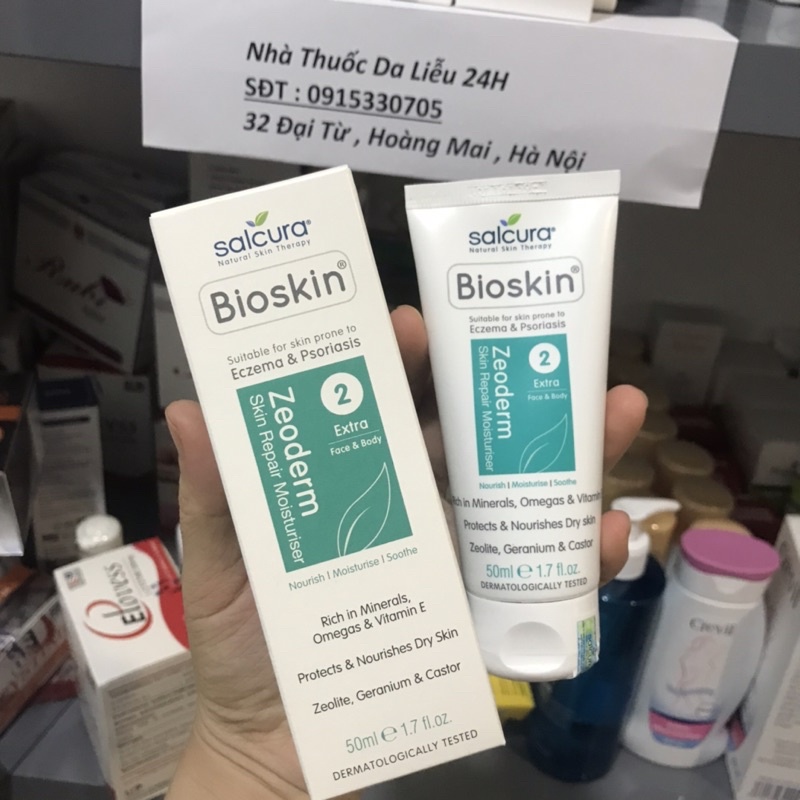 BIOSKIN ZEODERM 50ml kem bôi da