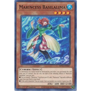 Thẻ bài Yugioh - TCG - Marincess Basilalima / MP21-EN047'