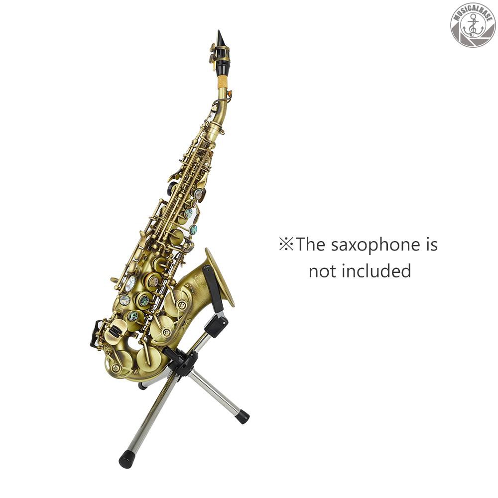 Giá Đỡ Kèn Saxophone Soprano Bằng Kim Loại Có Thể Gấp Gọn Kèm Túi Đựng