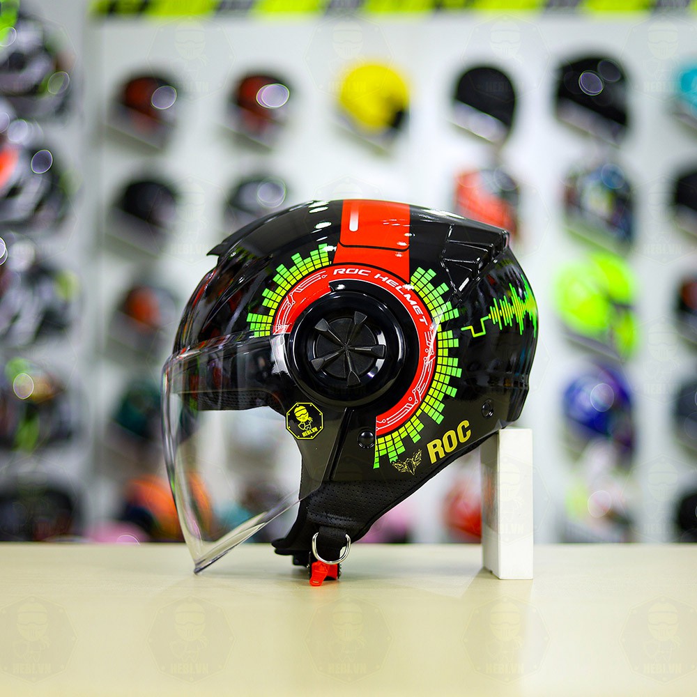 Mũ Bảo Hiểm 3/4 ROC 06 Gọn Đẹp form giống Yohe 851 - Helmets 4U