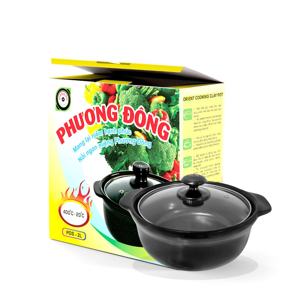 Nồi sứ sâu Phương Đông PDS-9 (2.0L)