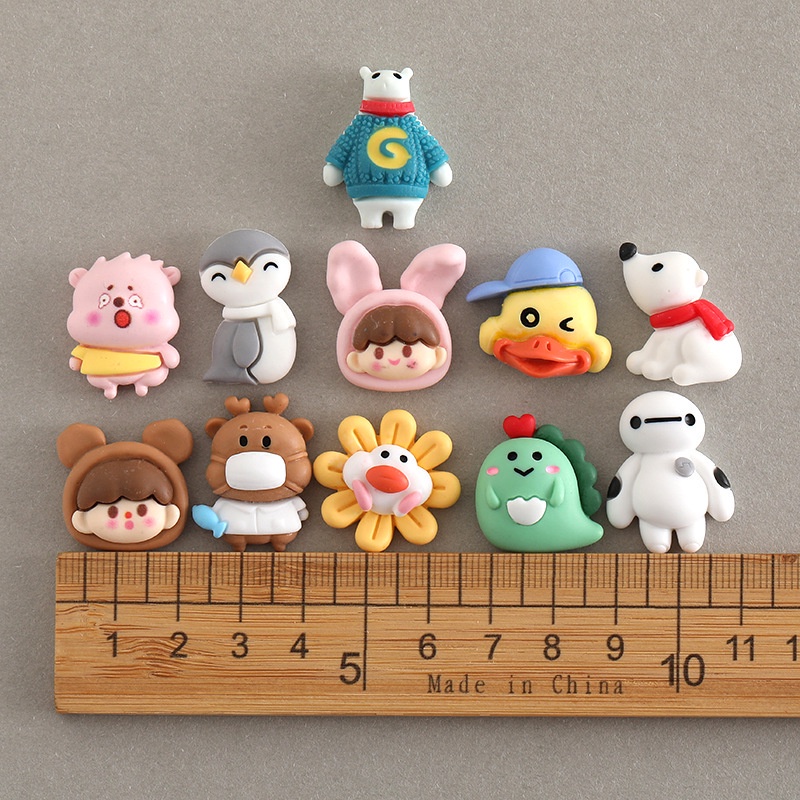 crocs sticker Phụ Kiện Nút Giày Hình Hoạt Hình DIYshoes sticker Accessories Stickers Sandals Shoe Decoration