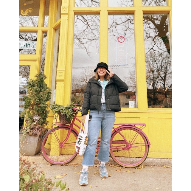 Túi len móc thủ công hoạ tiết nhiều màu vintage thời trang