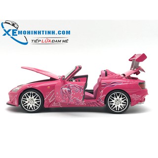 Xe mô hình Suki’S Honda S2000 1:24 (Hồng)