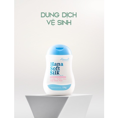 Dung Dịch Vệ Sinh Phụ Nữ Hana Soft Silk 150g