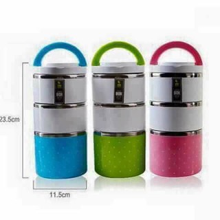 Cặp lồng 3 tầng 2 lớp giữ nhiệt INOX