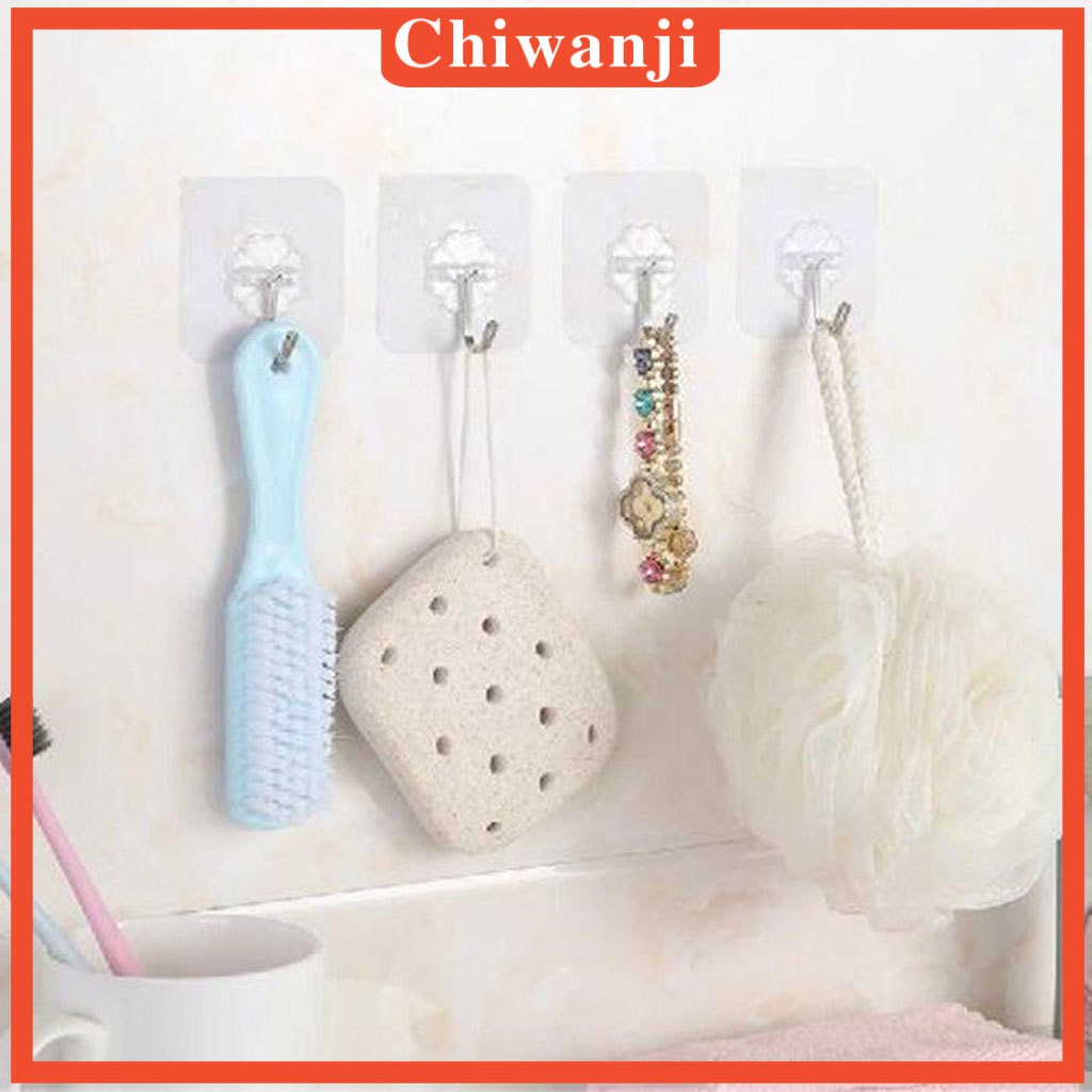 Set 20 Móc Treo Đồ Dán Tường Không Để Lại Dấu Vết
