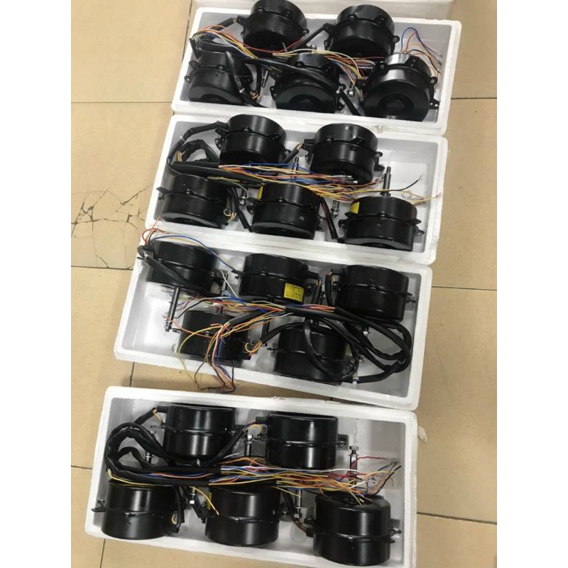 Motor quạt hơi nước 120W trục 12 ly quay nghịch