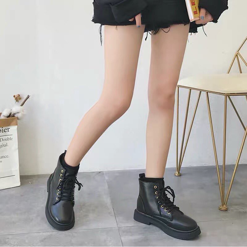 giày boot cổ cao mũi tròn | BigBuy360 - bigbuy360.vn