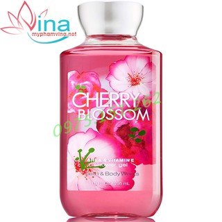 Gel Tắm Bath & Body Works Cherry Blossom 295ml