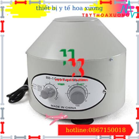 Máy Li Tâm 6 Ống 800-1 Hẹn Giờ -  Máy Tách Huyết Tương PRP , Spa