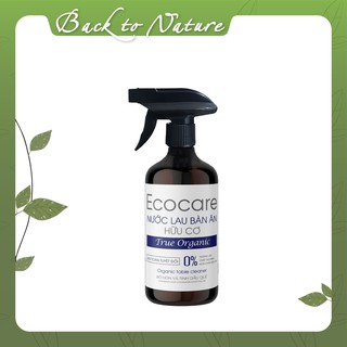 Xịt Lau Bàn Ăn từ Bồ Hòn Hữu Cơ ECOCARE 500ml - Diệt khẩn, khử mùi, hiệu quả mọi bề mặt