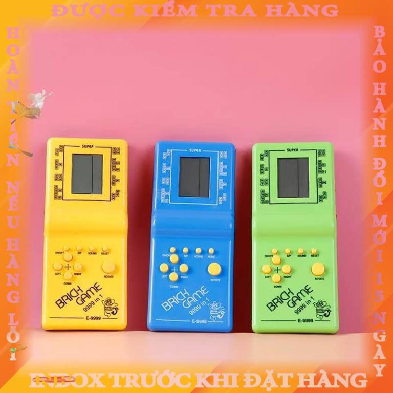 (KIDSTOYS TV SIÊU GIẢM GIÁ ) Máy chơi game cầm tay kinh điển qua mọi thế hệ Brick game huynhtruc