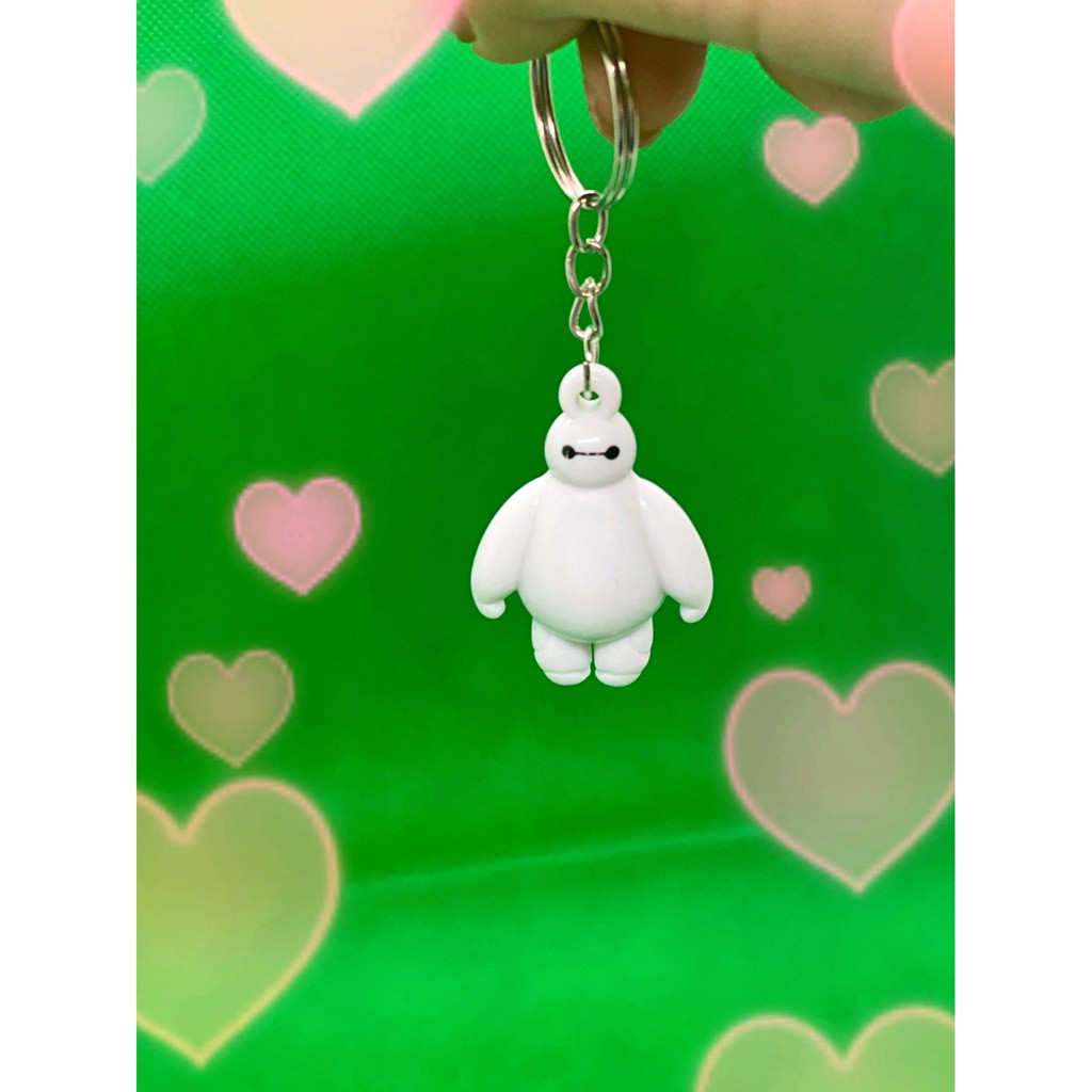 Móc Khóa Cute Hoạt Hình Baymax Big Hero 6 Giá Rẻ Cực Dễ Thương