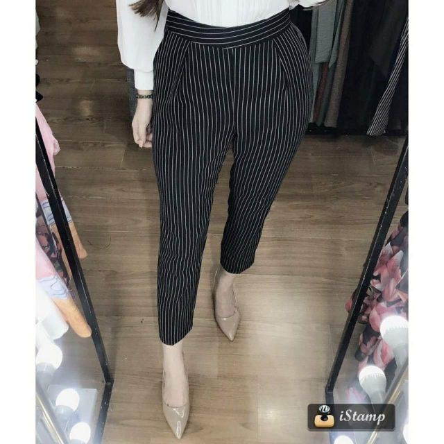 [Chất lượng] Quần baggy kẻ umi đẹp Giá rẻ