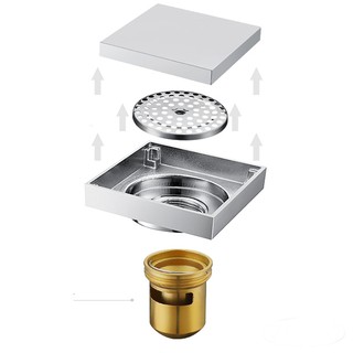Phụ kiện thoát sàn chống mùi FD102-U