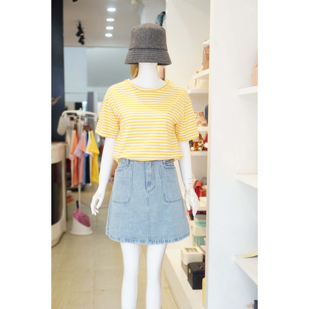 Áo Thun Nữ Cotton Sọc Kẻ Mới 111 | BigBuy360 - bigbuy360.vn