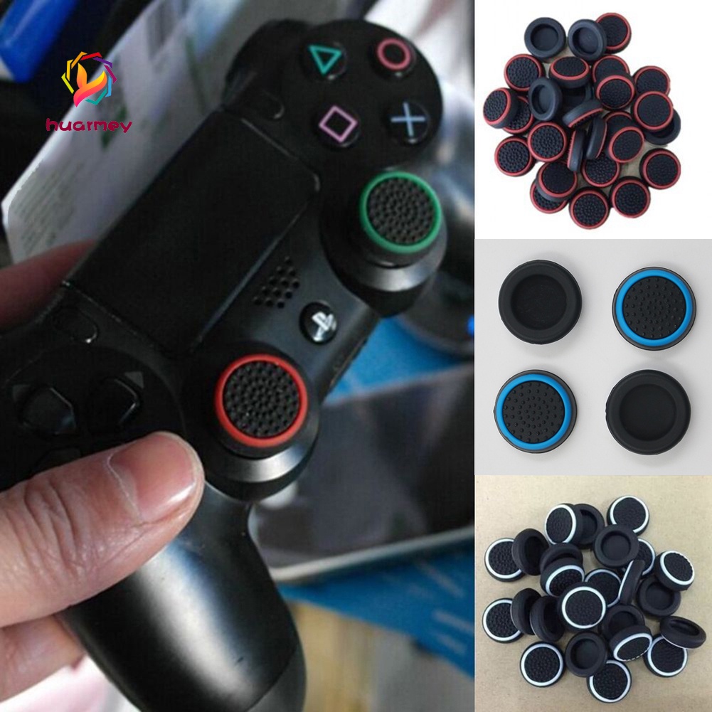 Bộ 4 bọc bảo vệ nút bấm bằng silicon cho tay cầm chơi game PS3 PS4 Xbox One