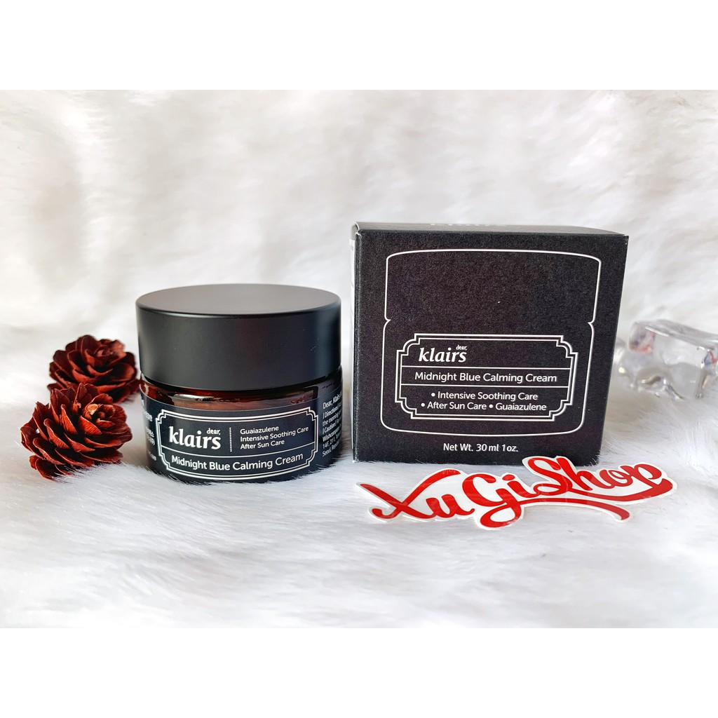 Kem Dưỡng ẩm Làm Dịu, Phục Hồi Da Tổn Thương, Nhạy Cảm Klairs Midnight Blue Calming Cream 30ml | BigBuy360 - bigbuy360.vn