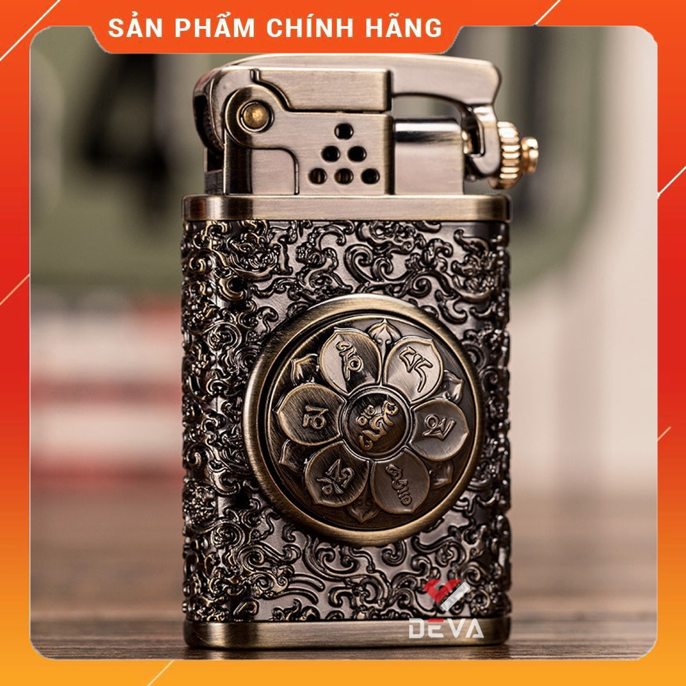 𝘽𝙖̣̂𝙩 𝙇𝙪̛̉𝙖 Zorro Chính Hãng Z602-102 - Vỏ Đồng Sao Đỏ Trên Nền Phay Bạc
