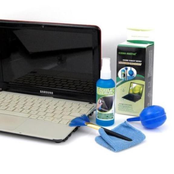 🎁hot hot 🎁 Bộ vệ sinh laptop, LCD (4 dụng cụ) - Bộ vệ sinh 4 món Bàn Phím