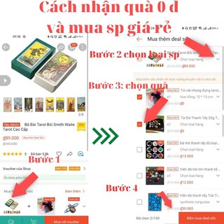 Bộ Bài Rackham Tarot Size Thường A5