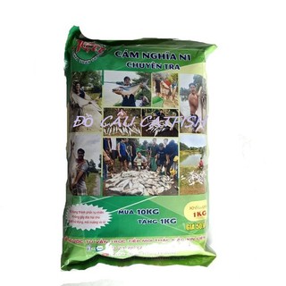 Mồi câu cá tra nghĩa n1 1kg-cám câu cá tra n1-n1-cám câu cá tra sông,hồ