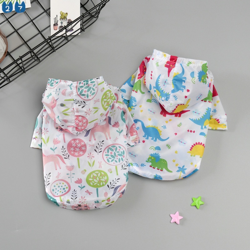 Áo Chống Nắng Bảo Vệ Chống Tia Cực Tím Thoáng Khí Dành Cho Cún Cưng 27Pet