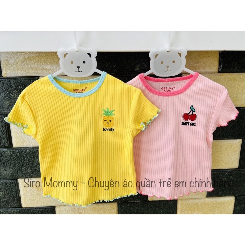 áo  xuất dư cho bé gái từ 6M-4Y