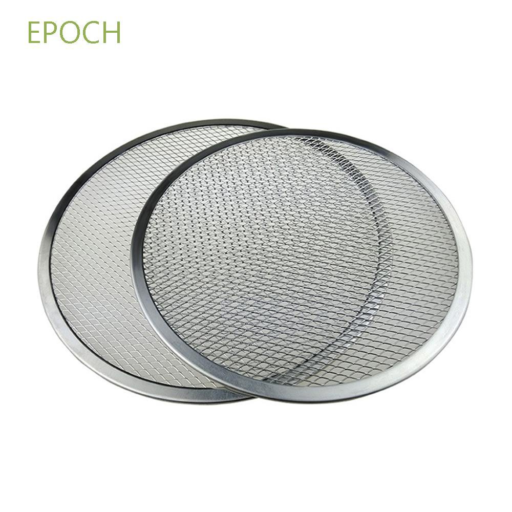 Epoch Khay Nướng Bánh Pizza 6 / 7 / 8 / 9 Inch Bằng Nhôm Dạng Lưới Không Đường May