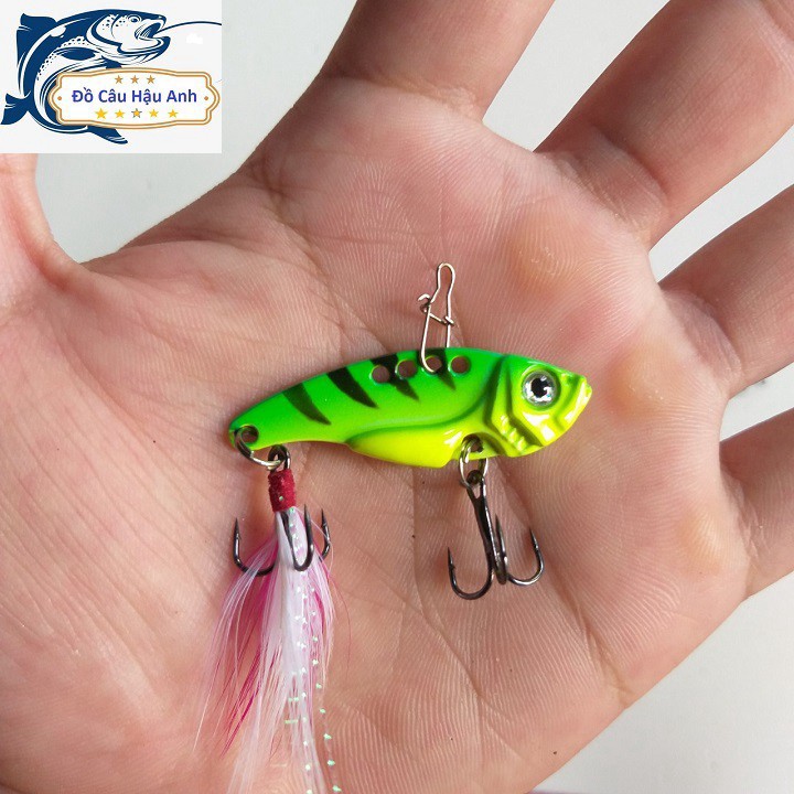 Mồi câu lure cá sắt có đuôi siêu nhạy 7g 10g chuyên câu cá lóc