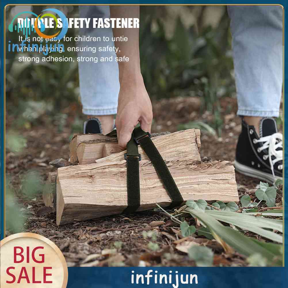 Bộ 2 Dây Dán Cố Định Túi Hàng Hóa Cho Hoạt Động Cắm Trại Ngoài Trời