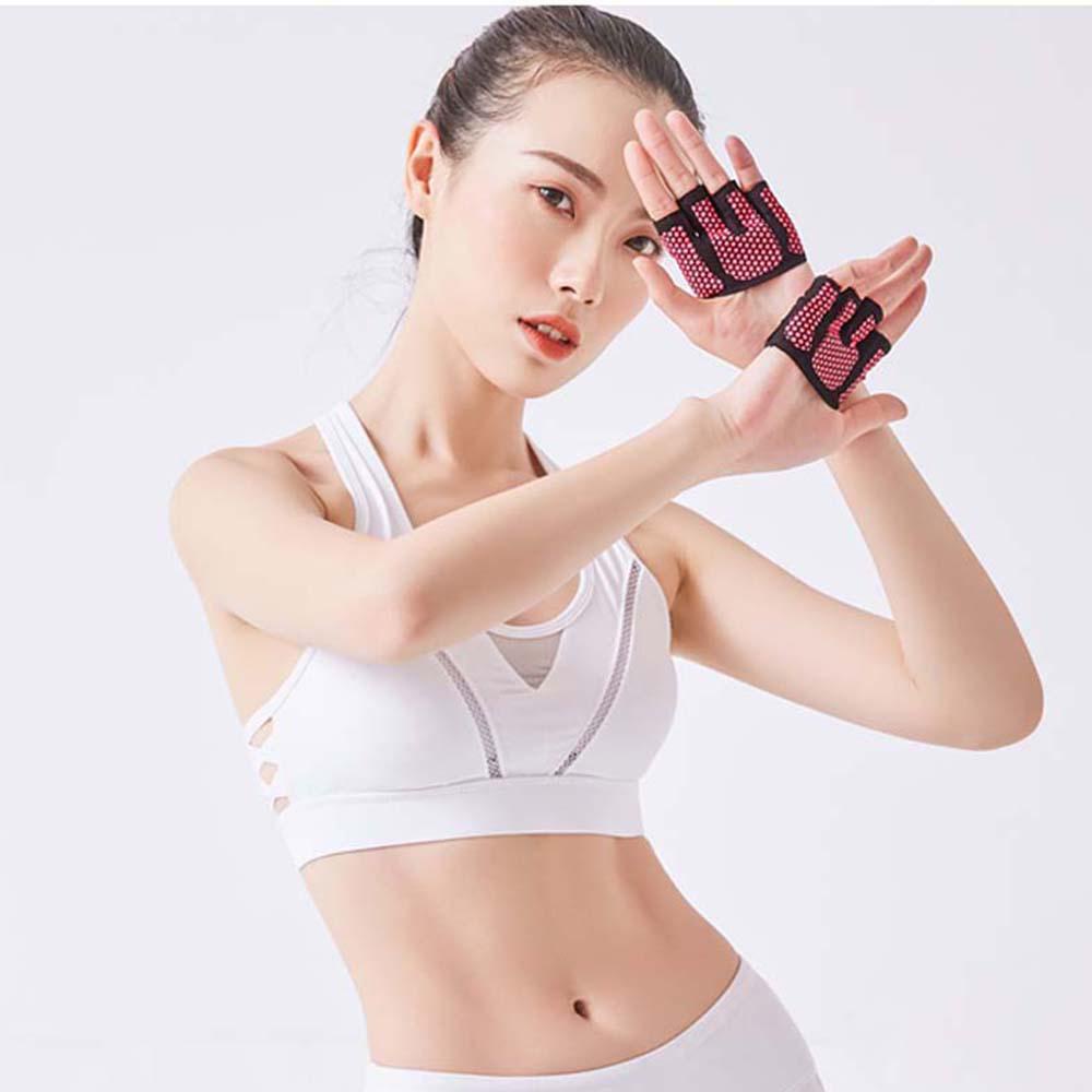 1 Đôi Găng Tay Bảo Vệ Tay Dùng Nâng Tạ Tập Thể Hình Dành Cho Nữ